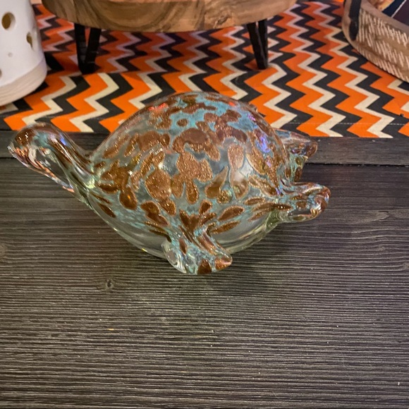 Blown glass turtle 🐢 in great shape - Picture 3 of 6